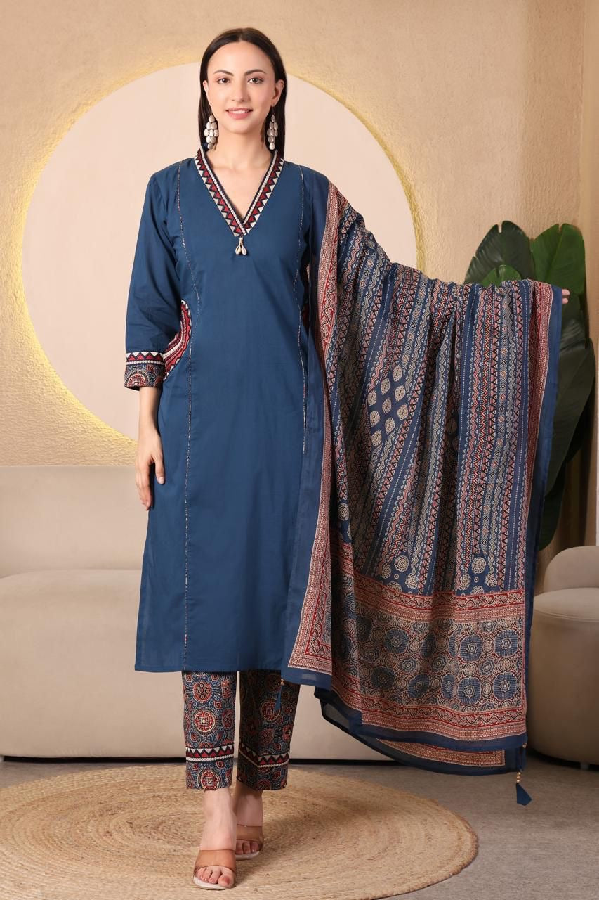 Mulson Indigo Heritage Suit Set
