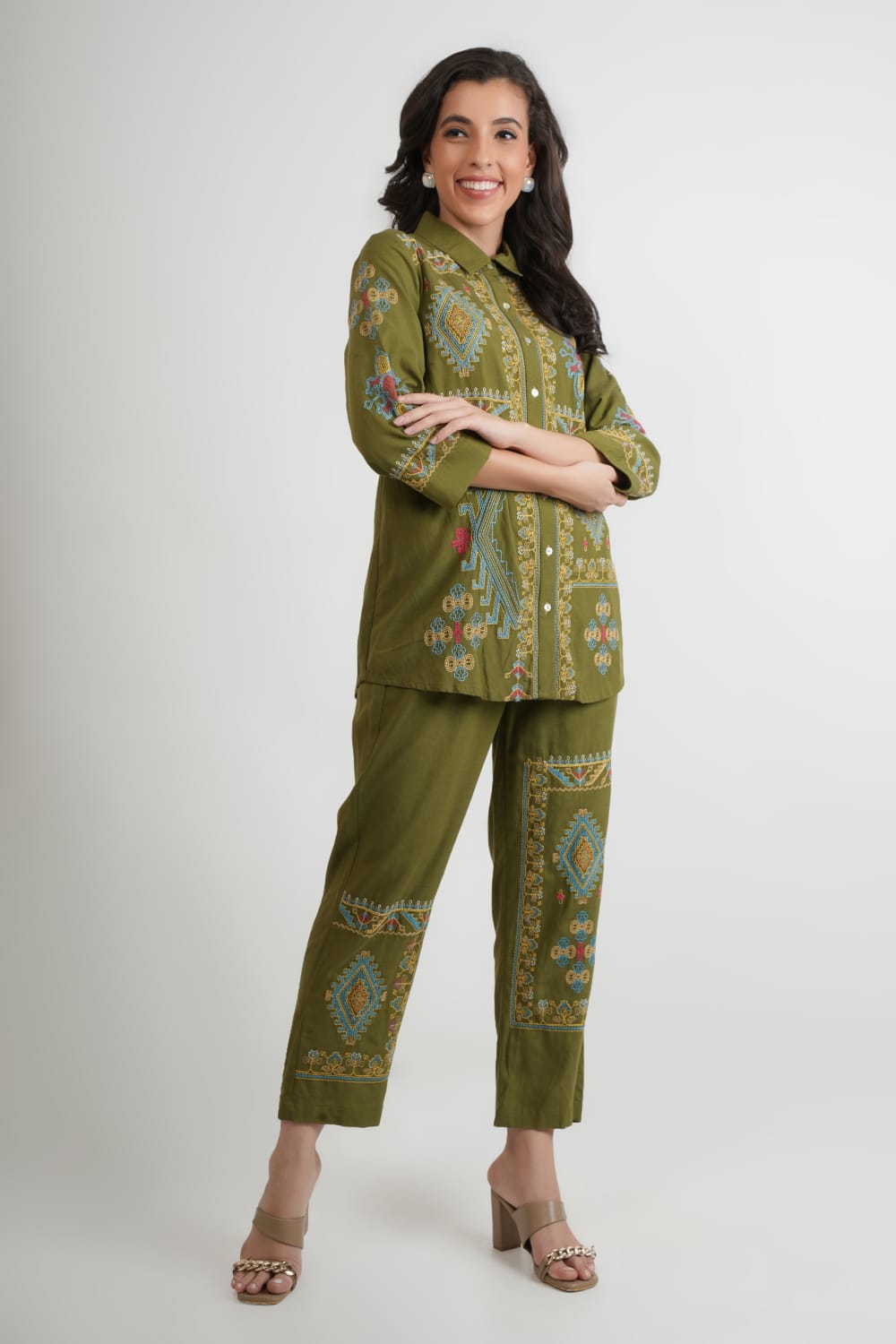 Block Print co ord Set