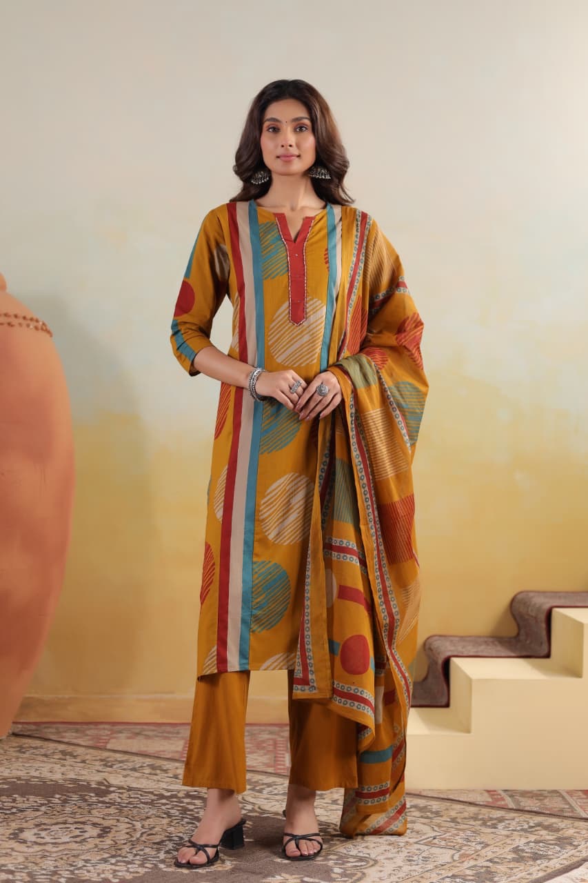 Mulson Indigo Rhythm Suit Set
