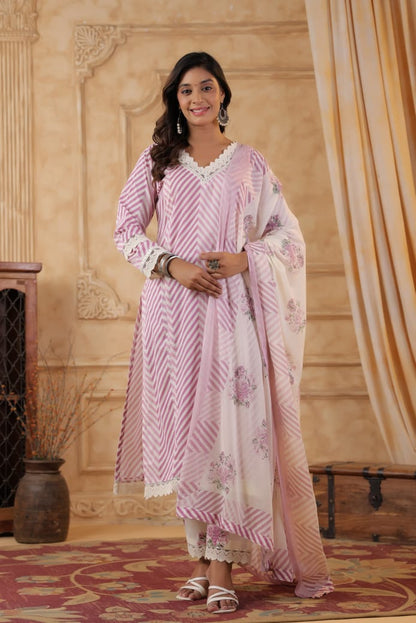 Mulson Chevron Suit Set