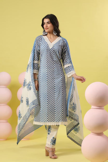 Mulson Chevron Suit Set