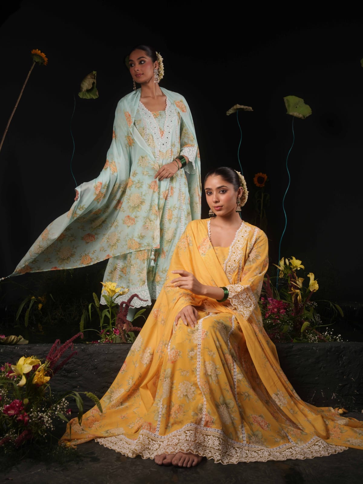 Mulson Dual Bloom Suit Sets ✨