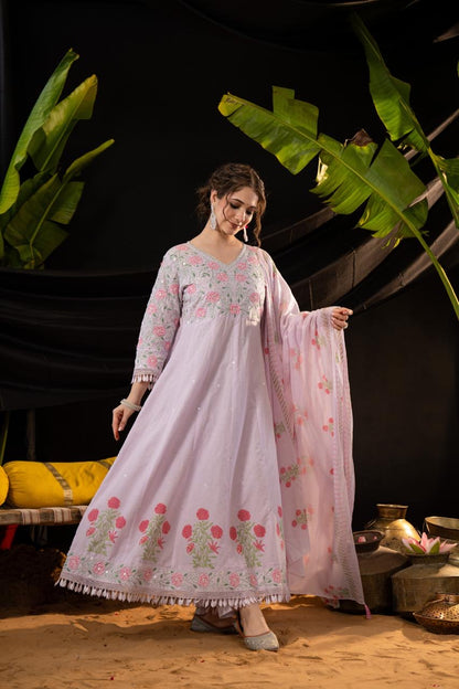 Mulson Lilac Bloom Suit Set