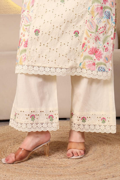 Mulson Ivory Garden Grace Suit Set