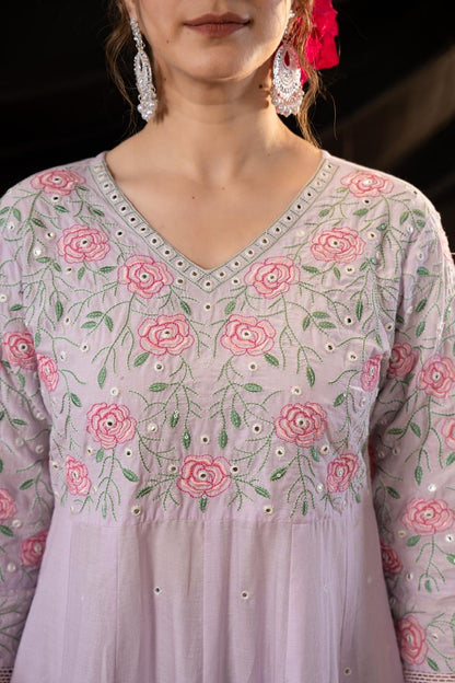 Mulson Lilac Bloom Suit Set