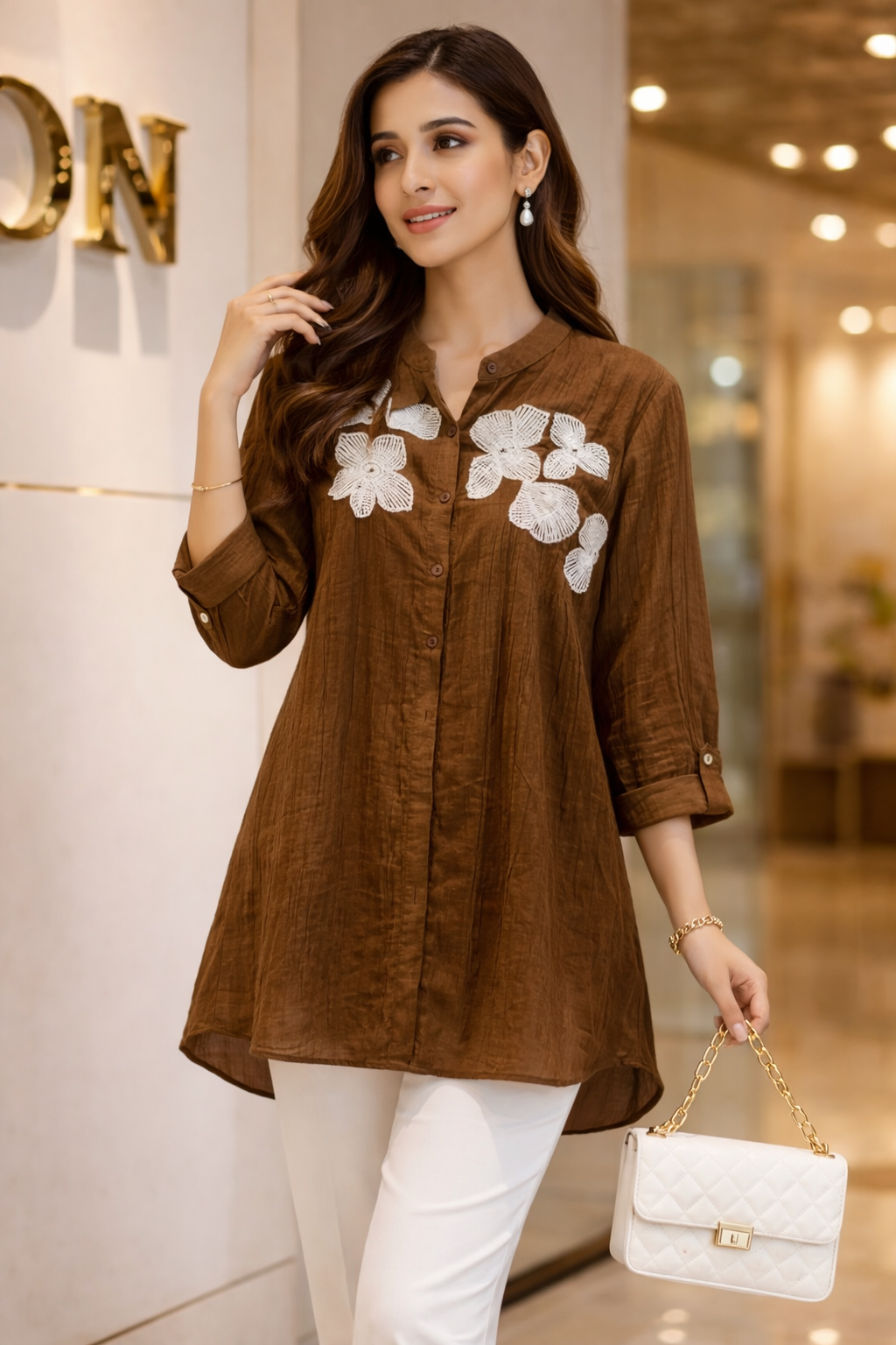 Mulson – Rustic Bloom Top