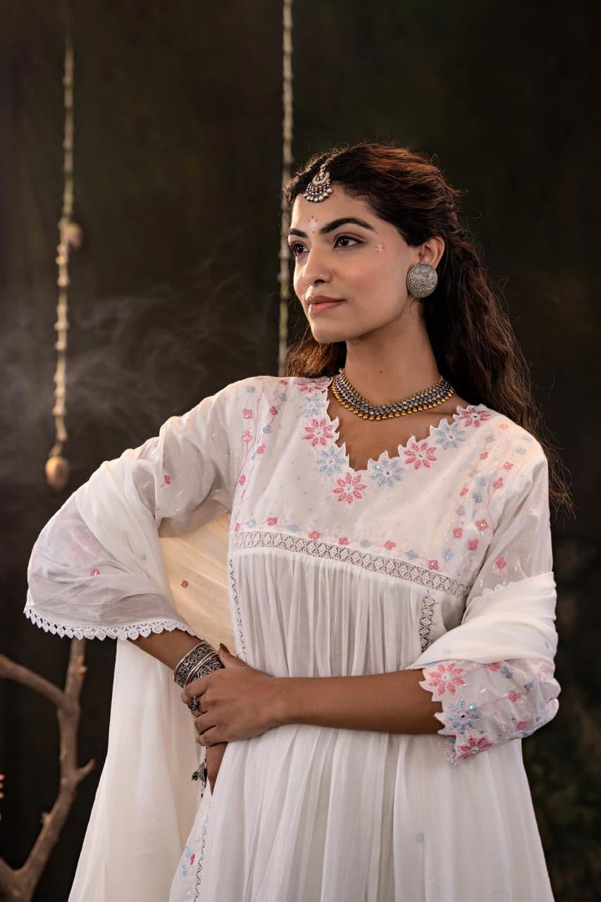 Mulson Ivory Blossom Suit Set
