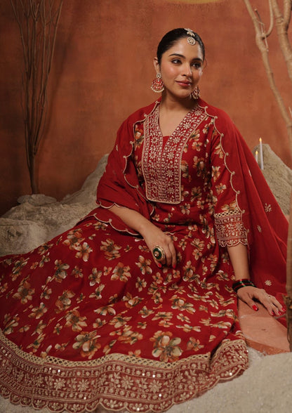 Mulson Anarkali Set