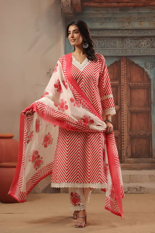 Mulson Chevron Suit Set