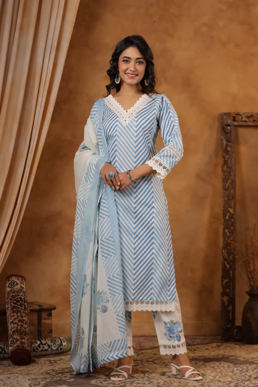 Mulson Chevron Suit Set