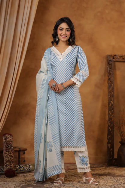 Mulson Chevron Suit Set