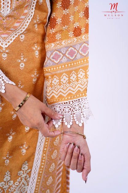 Mulson Mustard Heritage Suit Set