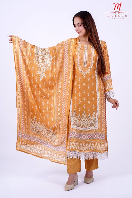 Mulson Mustard Heritage Suit Set