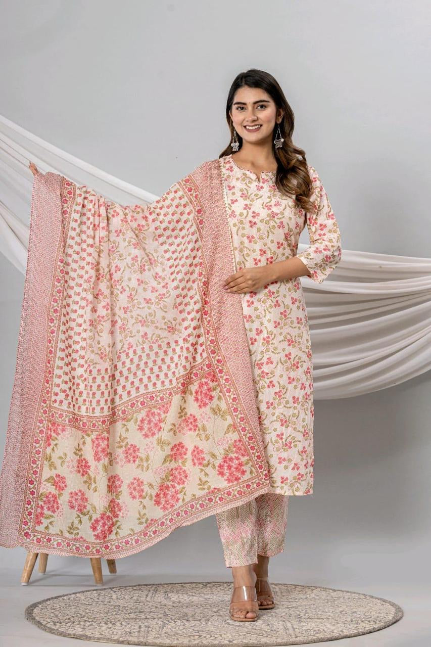 Mulson Sunfire Ikat Suit Set