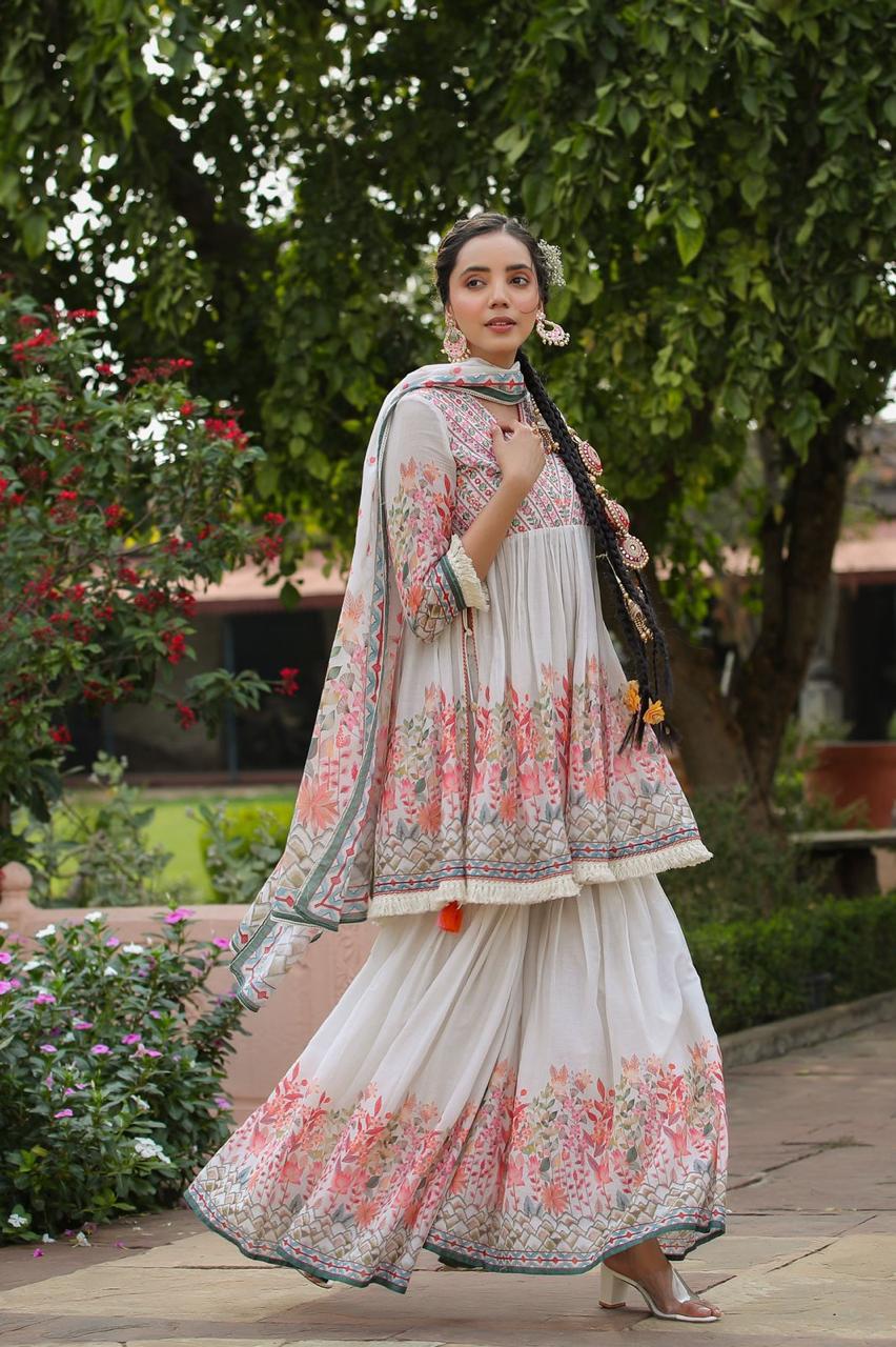Anarkali Kurta set with Dupatta