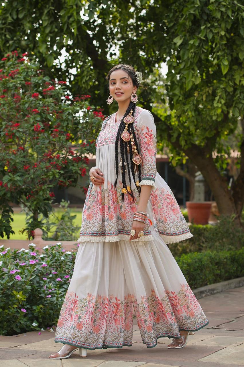 Anarkali Kurta set with Dupatta