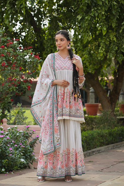 Anarkali Kurta set with Dupatta