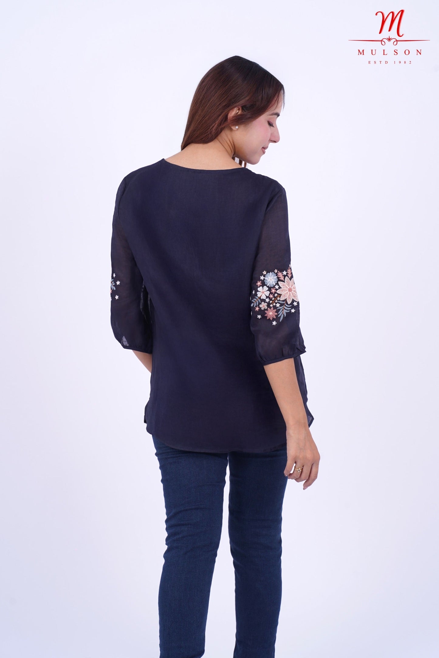 Floral Embroidered top for women