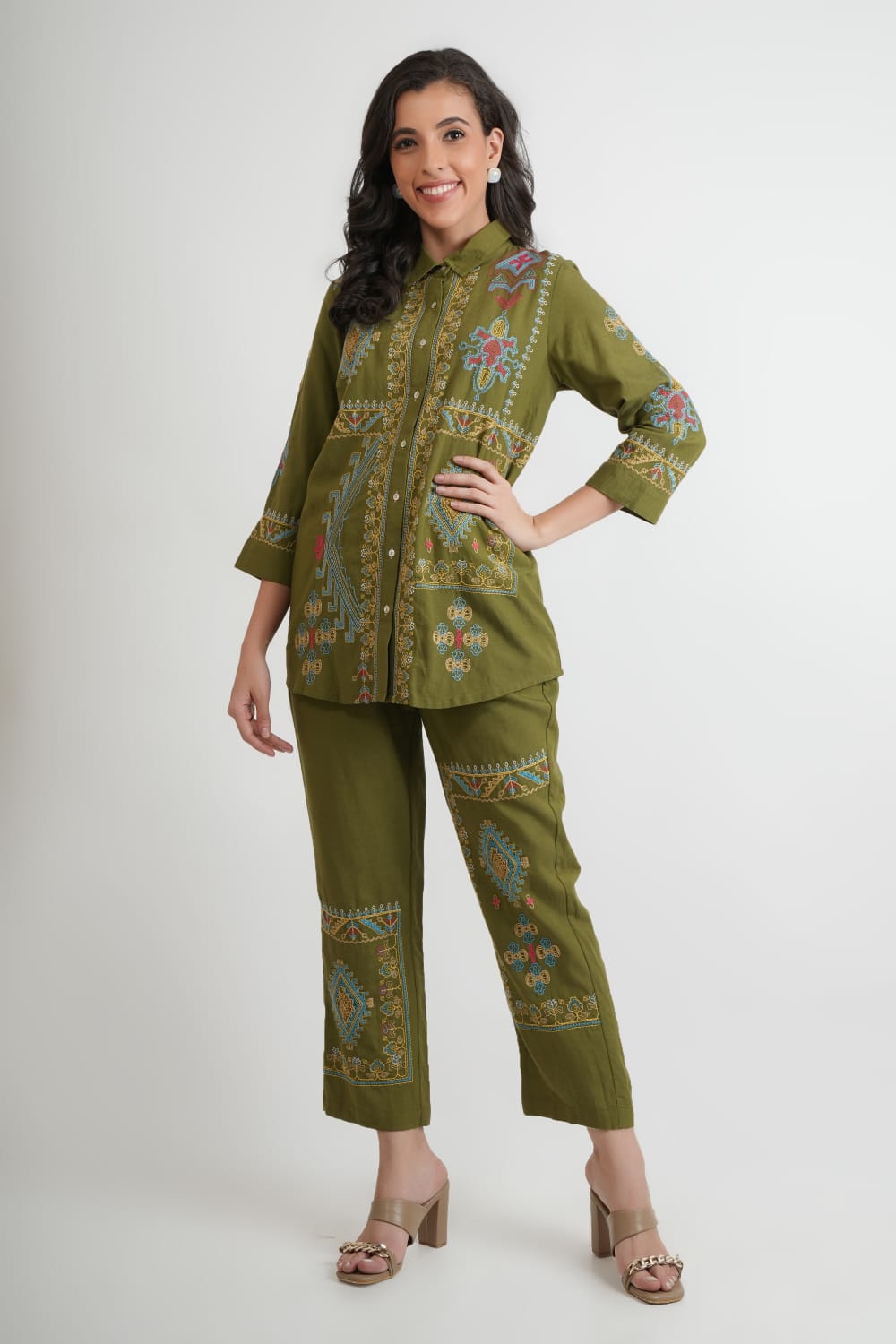 Block Print co ord Set