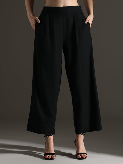 Cotton co ord set in grey & black colorblock