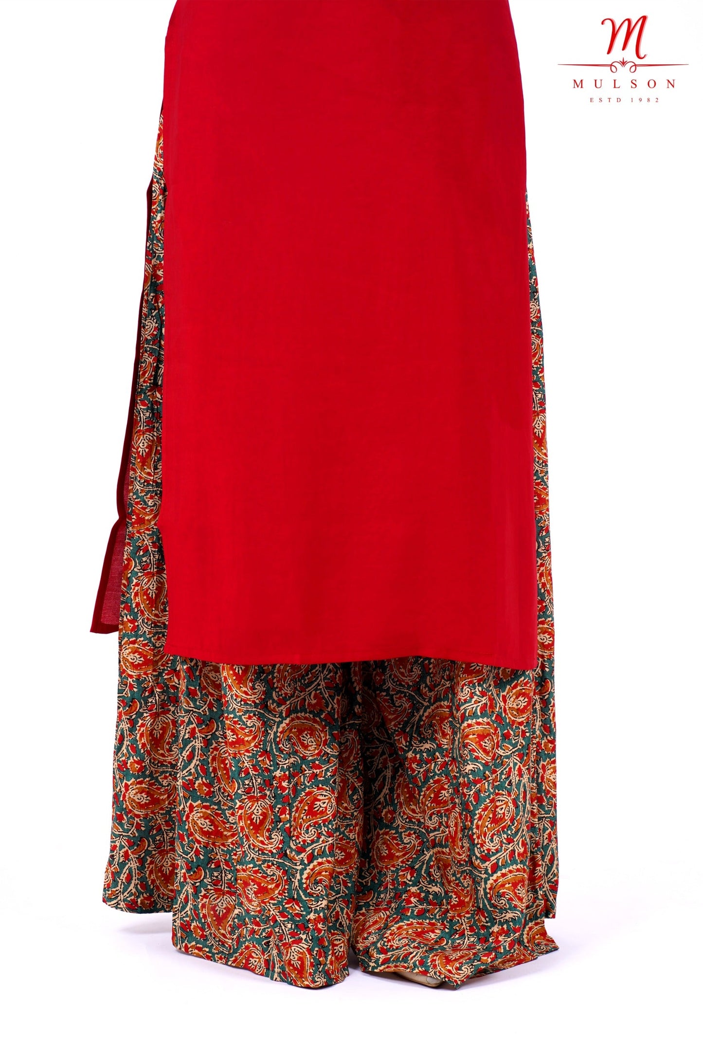 Pure Cotton kurta palazzo set with Dupatta