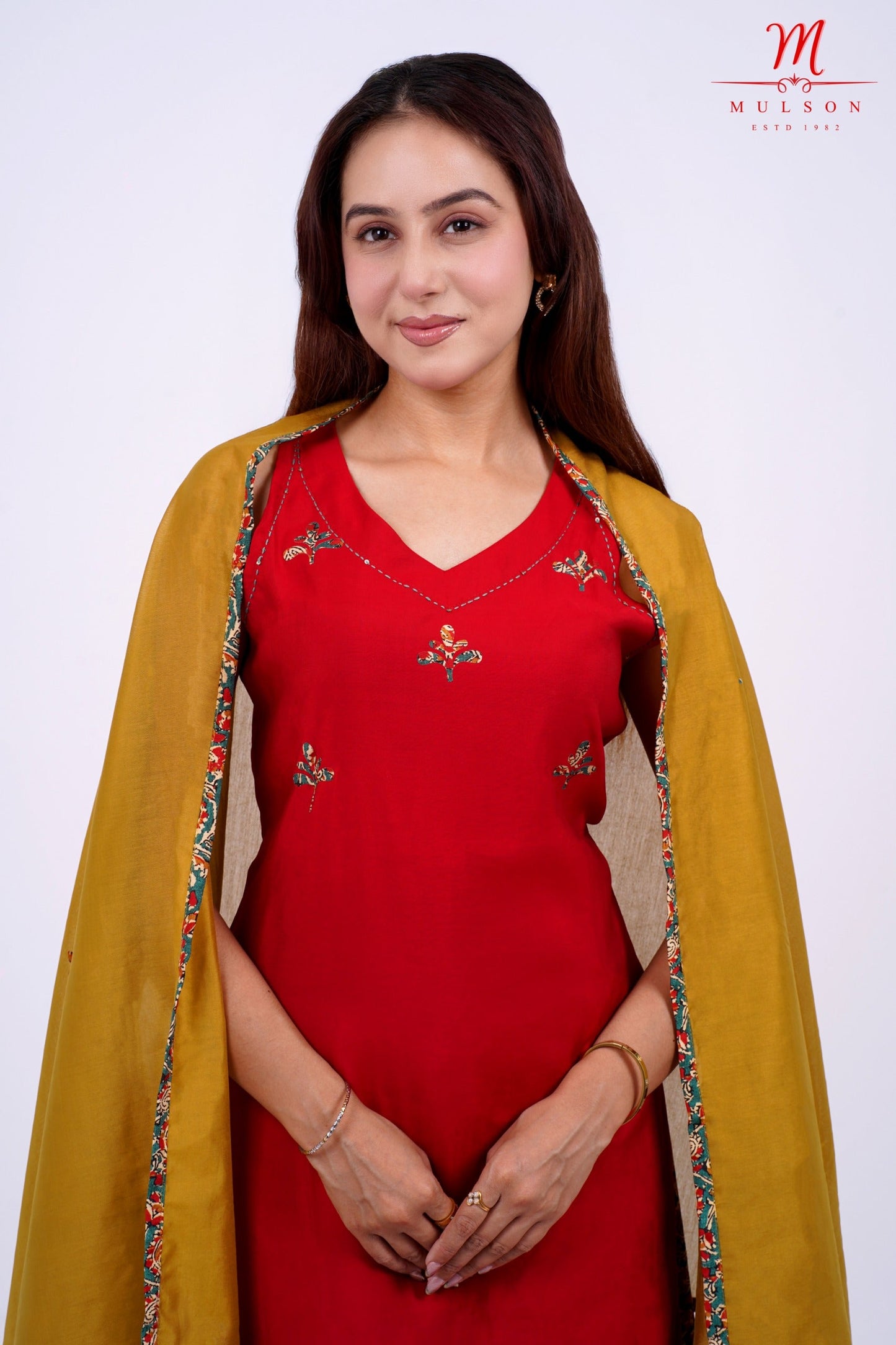 Pure Cotton kurta palazzo set with Dupatta